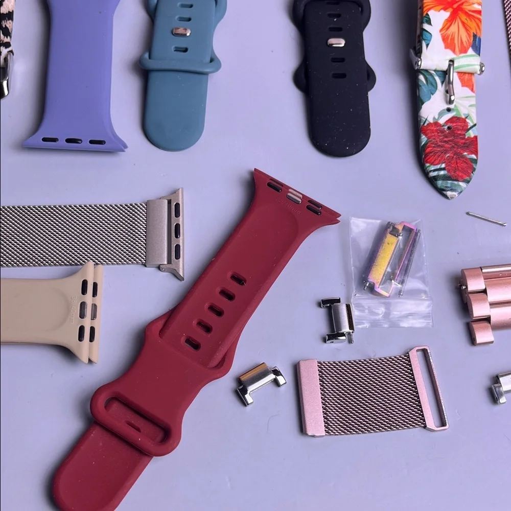 Lot of Multicolor Smart Watch Bands